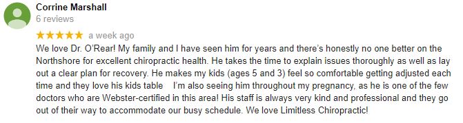 Limitless Chiropractic Patient Testimonial